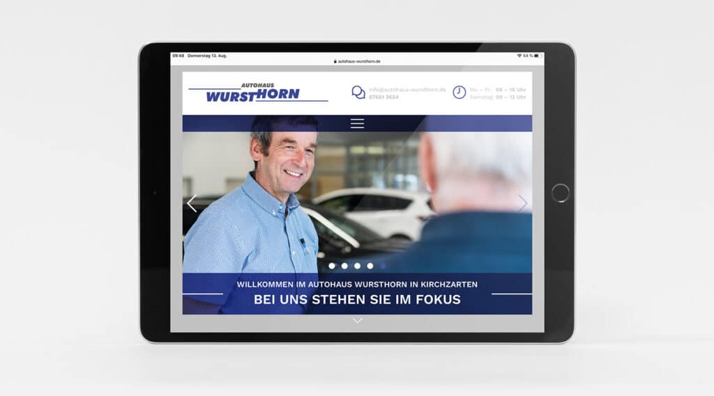 autohaus wursthorn responsive webdesign 02