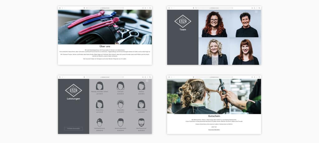 hairdesign enza responsive website 02