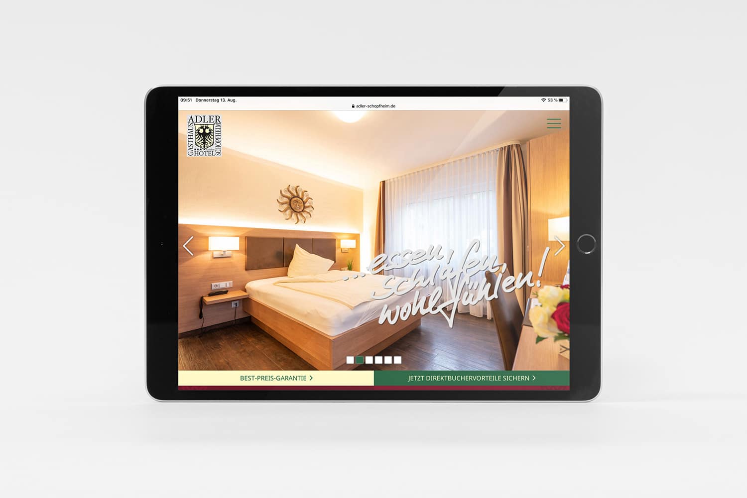 hotel gasthaus adler webdesign5