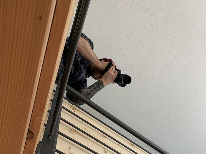 Making-of Fotografie Die Holzbauingenieure