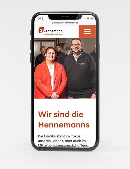 Branding Schreinerei Hennemann