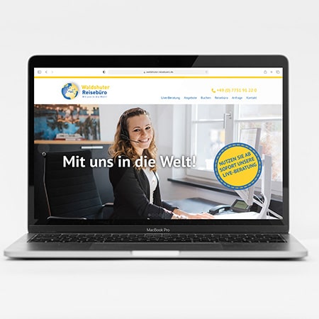 Webdesign Waldshuter Reisebüro