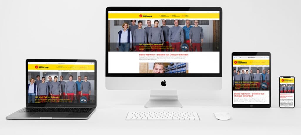 elektro rebmann responsive website 01