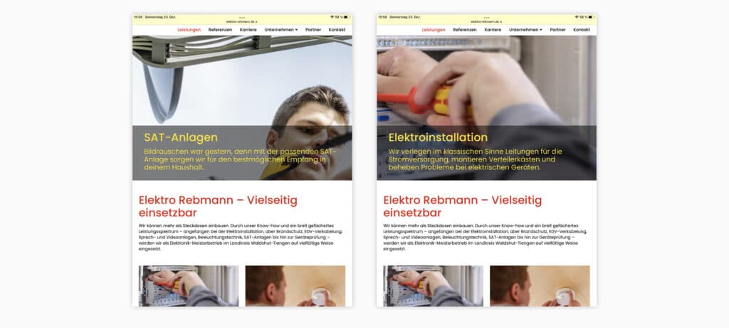 elektro rebmann responsive website 03