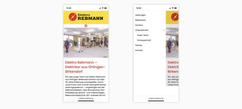 elektro rebmann responsive website 05