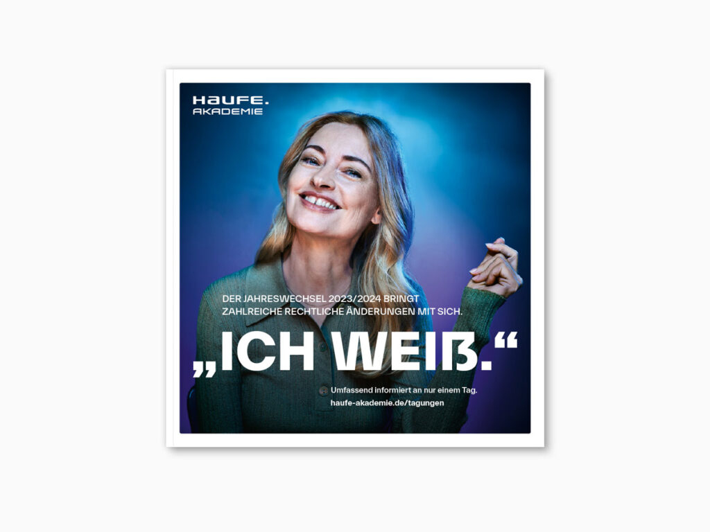 Haufe Akademie - Editorial Design