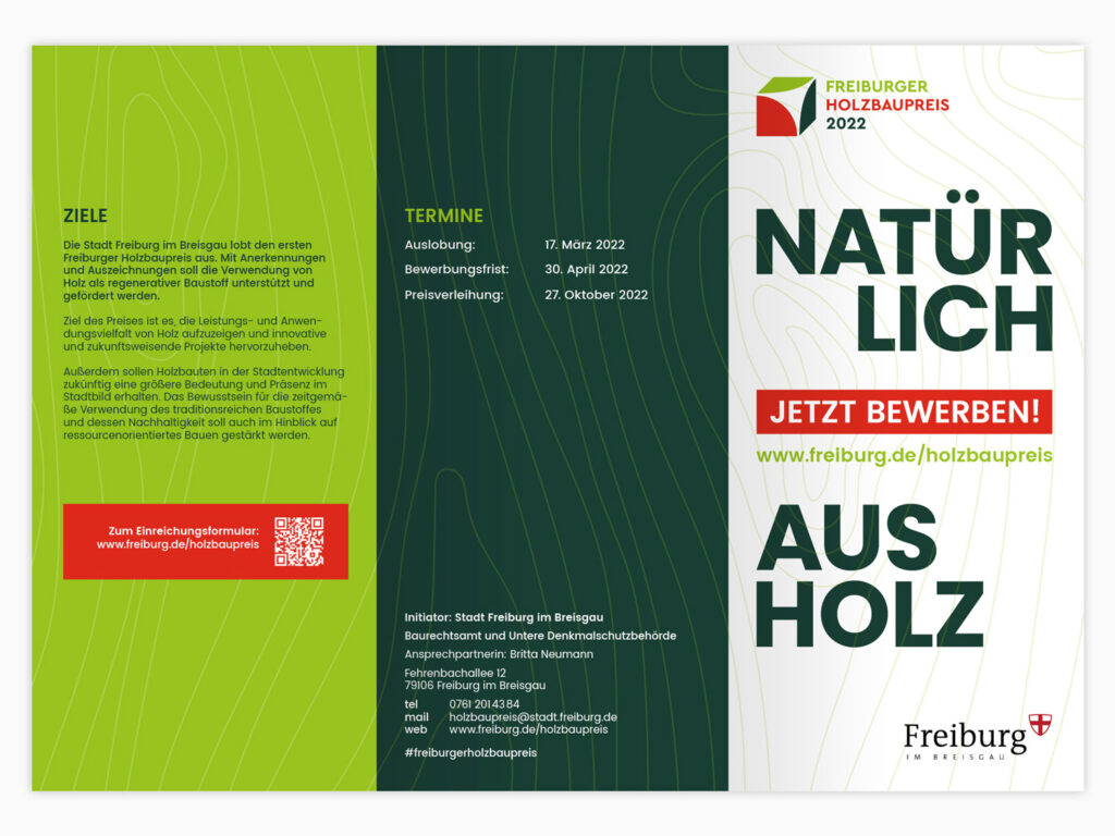 Freiburger Holzbaupreis Printmedien
